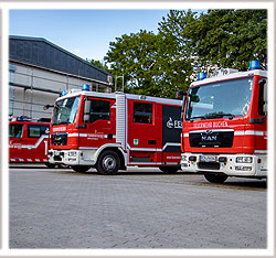 Übergabe von zwei neuen LF10 an die Abteilungen Bödigheim und Hettingen