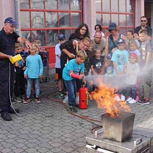 Gelungene Feriensommer-Aktion bei der Feuerwehr