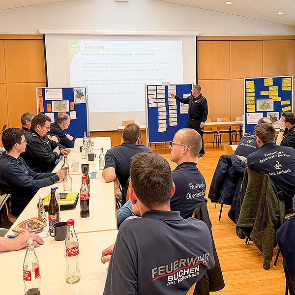 Klausurtagung bei der Feuerwehr Buchen