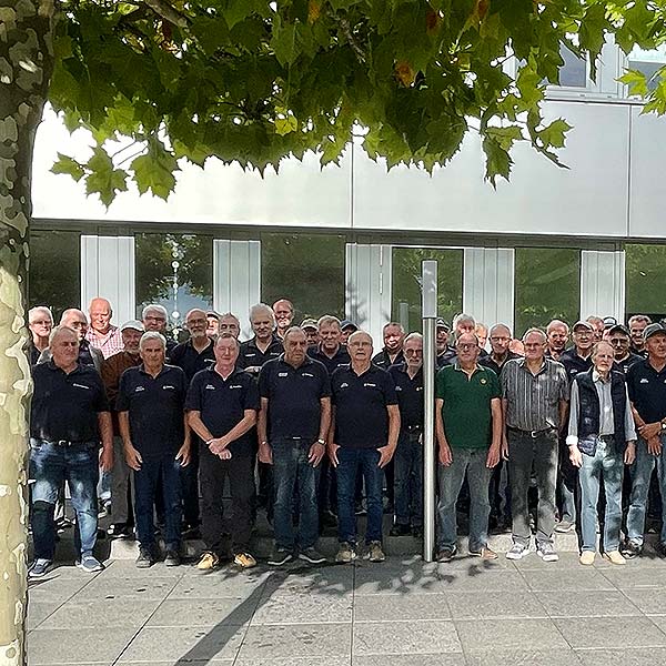 Alters- und Ehrenabteilung besucht Scheuermann+Heilig