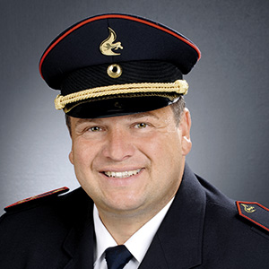 Andreas Hollerbach, Feuerwehrkommandant
